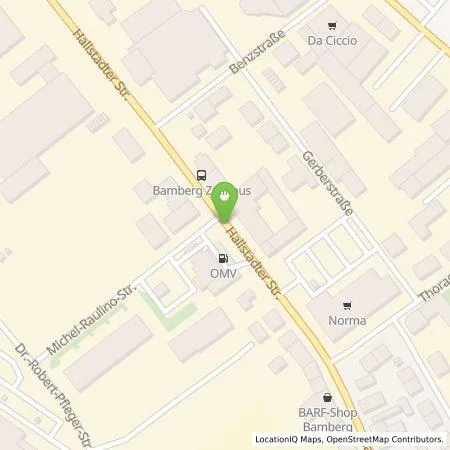 Standortübersicht der Tankstelle EnBW mobility+ AG und Co.KG in 96052 Bamberg