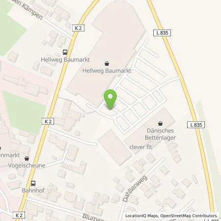 Standortübersicht der Tankstelle EnBW mobility+ AG und Co.KG in 59379 Selm