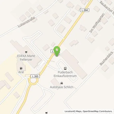 Standortübersicht der Tankstelle EnBW mobility+ AG und Co.KG in 56305 Puderbach