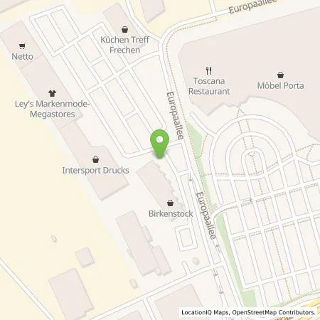 Standortübersicht der Tankstelle EnBW mobility+ AG und Co.KG in 50226 Frechen