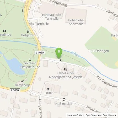 Standortübersicht der Tankstelle EnBW mobility+ AG und Co.KG in 74613 Öhringen