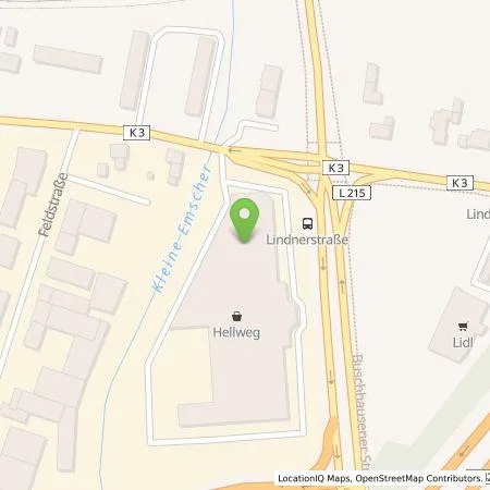 Standortübersicht der Tankstelle EnBW mobility+ AG und Co.KG in 46149 Oberhausen