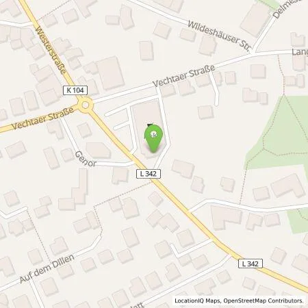 Standortübersicht der Tankstelle EnBW mobility+ AG und Co.KG in 27239 Twistringen