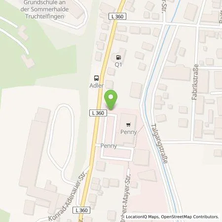 Standortübersicht der Tankstelle EnBW mobility+ AG und Co.KG in 72461 Albstadt