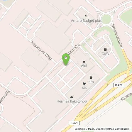 Standortübersicht der Tankstelle EnBW mobility+ AG und Co.KG in 85232 Bergkirchen