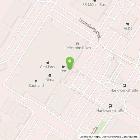 Standortübersicht der Tankstelle EnBW mobility+ AG und Co.KG in 18069 Rostock