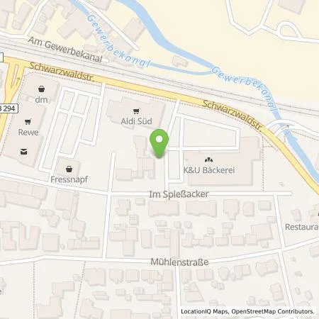 Standortübersicht der Tankstelle EnBW mobility+ AG und Co.KG in 77716 Haslach