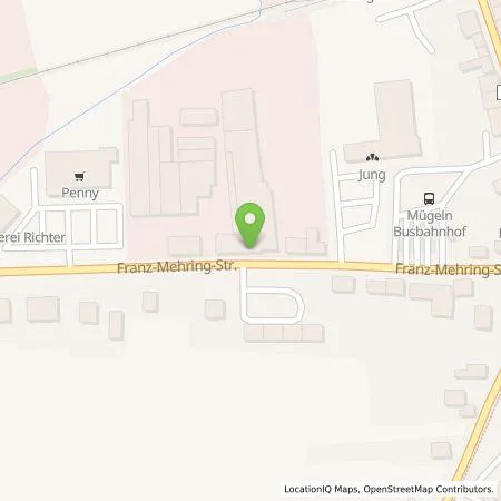 Standortübersicht der Tankstelle EnBW mobility+ AG und Co.KG in 04769 Mügeln