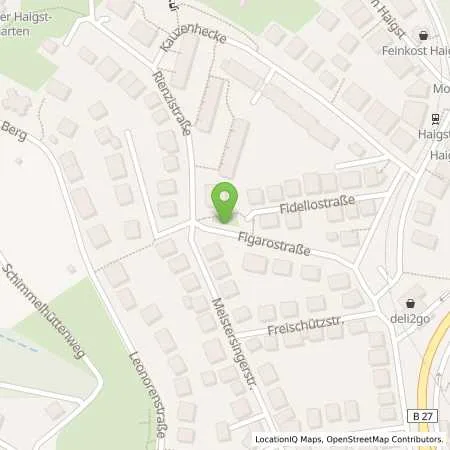 Standortübersicht der Tankstelle eze.network GmbH in 70597 Stuttgart