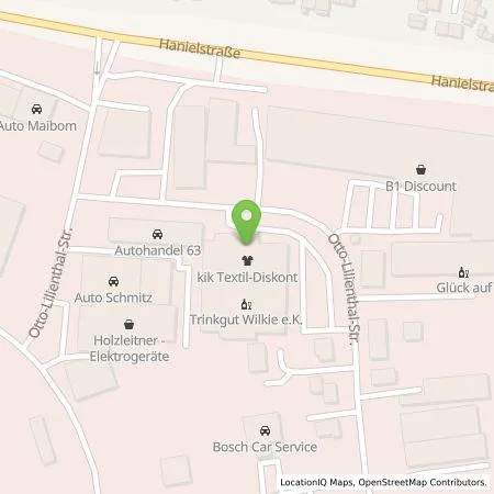 Standortübersicht der Tankstelle EnBW mobility+ AG und Co.KG in 46539 Dinslaken