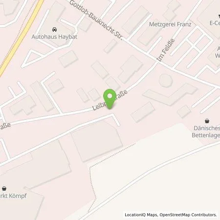 Standortübersicht der Tankstelle EnBW mobility+ AG und Co.KG in 75365 Calw