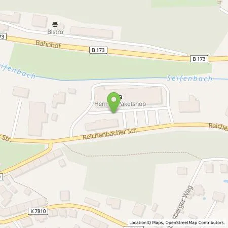 Standortübersicht der Tankstelle EnBW mobility+ AG und Co.KG in 08499 Mylau