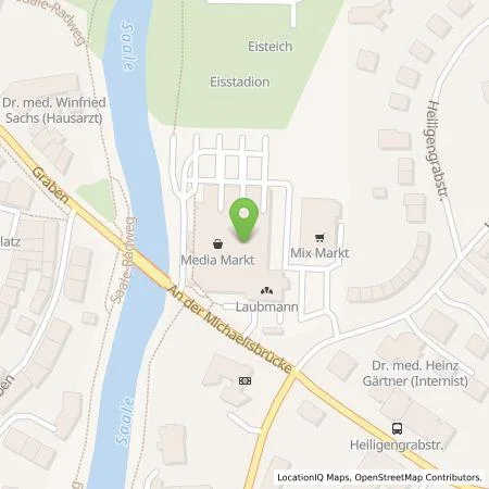 Standortübersicht der Tankstelle EnBW mobility+ AG und Co.KG in 95028 Hof