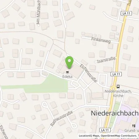 Standortübersicht der Tankstelle EnBW mobility+ AG und Co.KG in 84100 Niederaichbach