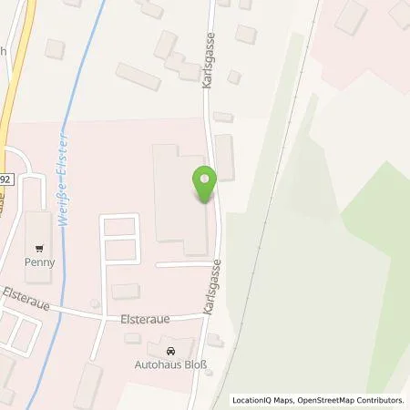 Standortübersicht der Tankstelle EnBW mobility+ AG und Co.KG in 08626 Adorf/Vogtland