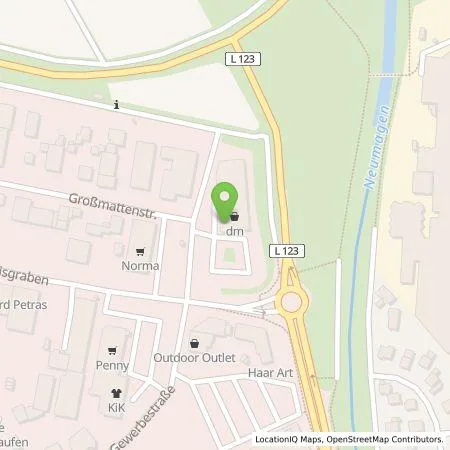 Standortübersicht der Tankstelle EnBW mobility+ AG und Co.KG in 79219 Staufen im Breisgau