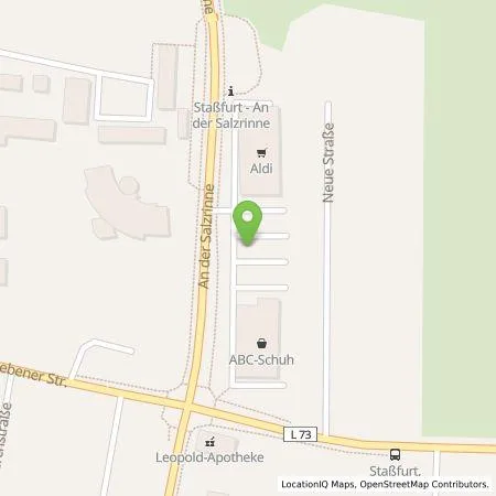 Standortübersicht der Tankstelle EnBW mobility+ AG und Co.KG in 39418 Staßfurt