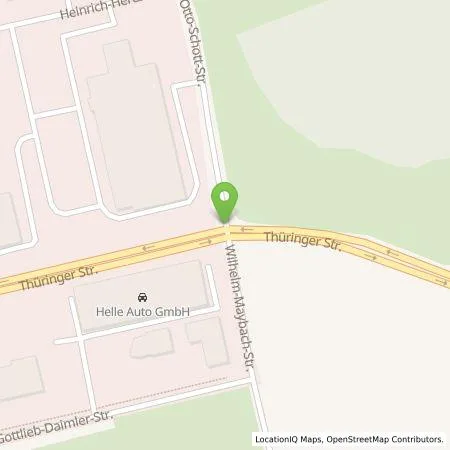 Standortübersicht der Tankstelle EnBW mobility+ AG und Co.KG in 07552 Gera