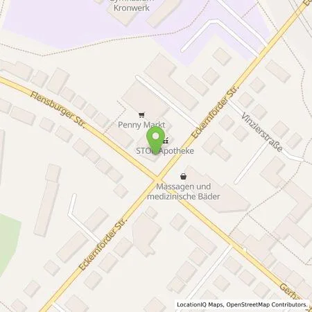 Standortübersicht der Tankstelle EnBW mobility+ AG und Co.KG in 24768 Rendsburg