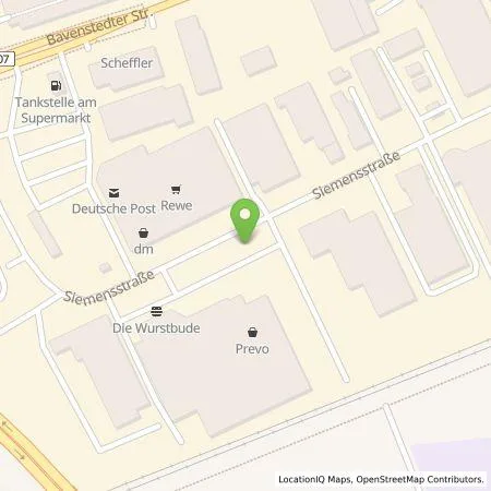 Standortübersicht der Tankstelle EnBW mobility+ AG und Co.KG in 31135 Hildesheim