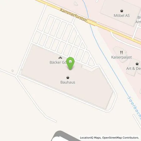 Standortübersicht der Tankstelle EnBW mobility+ AG und Co.KG in 76646 Bruchsal