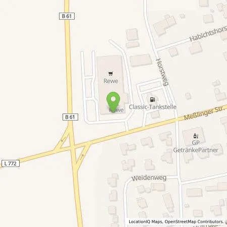 Standortübersicht der Tankstelle EnBW mobility+ AG und Co.KG in 32469 Petershagen