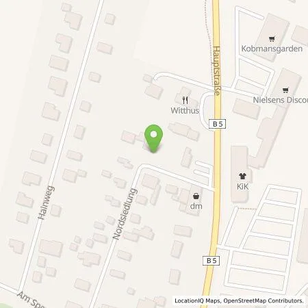 Standortübersicht der Tankstelle EnBW mobility+ AG und Co.KG in 25923 Süderlügum