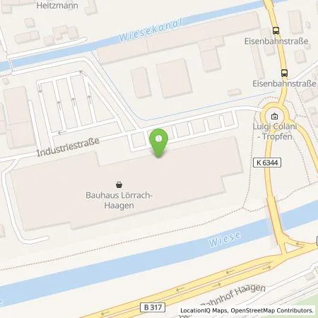 Standortübersicht der Tankstelle EnBW mobility+ AG und Co.KG in 79541 Lörrach