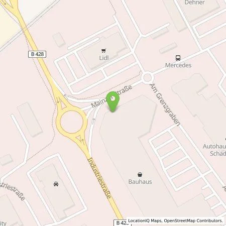 Standortübersicht der Tankstelle EnBW mobility+ AG und Co.KG in 55545 Bad Kreuznach