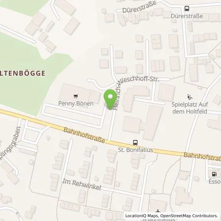 Standortübersicht der Tankstelle EnBW mobility+ AG und Co.KG in 59199 Bönen