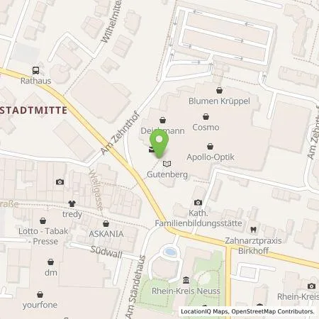 Standortübersicht der Tankstelle EnBW mobility+ AG und Co.KG in 41515 Grevenbroich