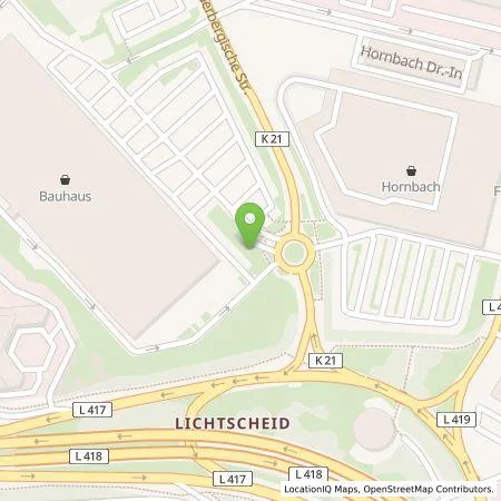 Standortübersicht der Tankstelle EnBW mobility+ AG und Co.KG in 42285 Wuppertal