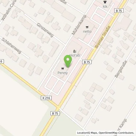 Standortübersicht der Tankstelle EnBW mobility+ AG und Co.KG in 27383 Scheeßel