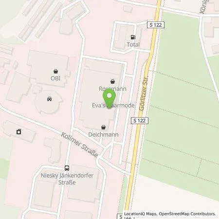 Standortübersicht der Tankstelle EnBW mobility+ AG und Co.KG in 02906 Niesky