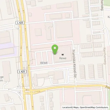 Standortübersicht der Tankstelle EnBW mobility+ AG und Co.KG in 55131 Mainz