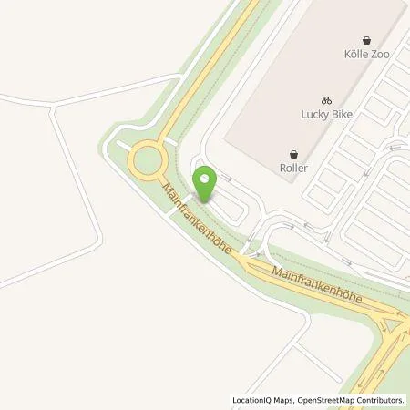 Standortübersicht der Tankstelle EnBW mobility+ AG und Co.KG in 97078 Würzburg