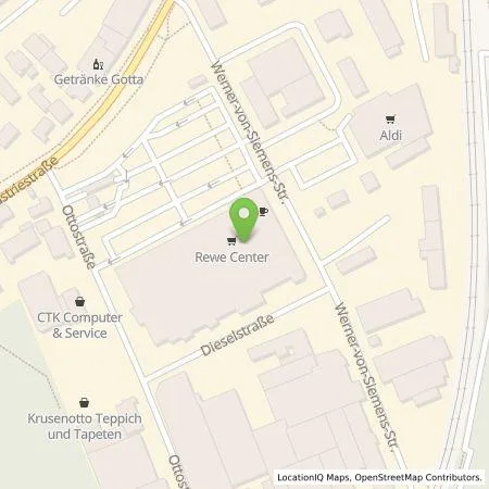 Standortübersicht der Tankstelle EnBW mobility+ AG und Co.KG in 63150 Heusenstamm