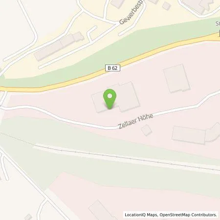 Standortübersicht der Tankstelle EnBW mobility+ AG und Co.KG in 98544 Zella-Mehlis