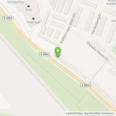 Standortübersicht der Tankstelle EnBW mobility+ AG und Co.KG in 06749 Bitterfeld-Wolfen