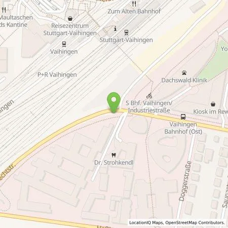 Standortübersicht der Tankstelle EnBW mobility+ AG und Co.KG in 70565 Stuttgart