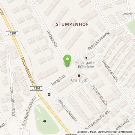 Standortübersicht der Tankstelle EnBW mobility+ AG und Co.KG in 73207 Plochingen