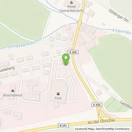 Standortübersicht der Tankstelle EnBW mobility+ AG und Co.KG in 37181 Hardegsen