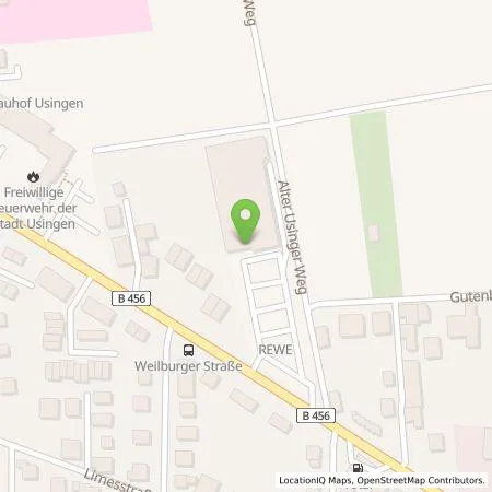 Standortübersicht der Tankstelle EnBW mobility+ AG und Co.KG in 61250 Usingen