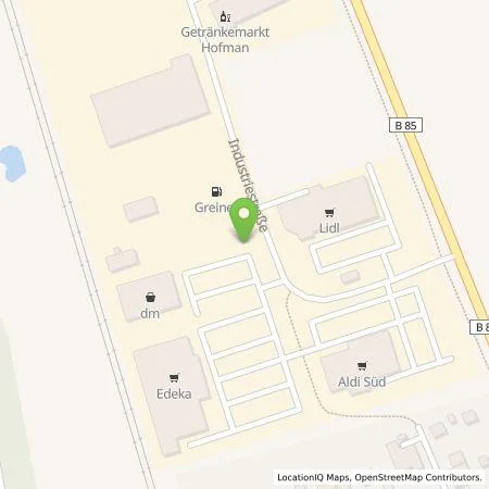 Standortübersicht der Tankstelle EnBW mobility+ AG und Co.KG in 96342 Stockheim