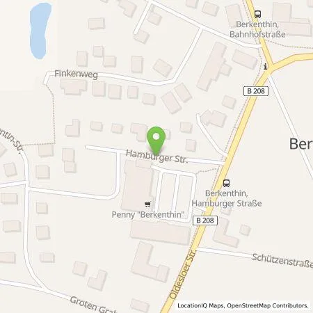 Standortübersicht der Tankstelle EnBW mobility+ AG und Co.KG in 23919 Berkenthin