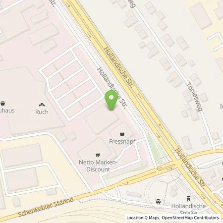 Standortübersicht der Tankstelle EnBW mobility+ AG und Co.KG in 34127 Kassel