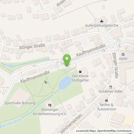 Standortübersicht der Tankstelle EnBW mobility+ AG und Co.KG in 70195 Stuttgart