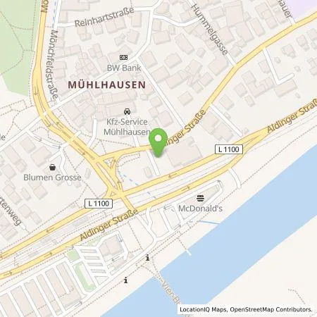 Standortübersicht der Tankstelle EnBW mobility+ AG und Co.KG in 70378 Stuttgart