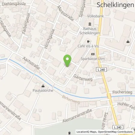 Standortübersicht der Tankstelle EnBW mobility+ AG und Co.KG in 89601 Schelklingen