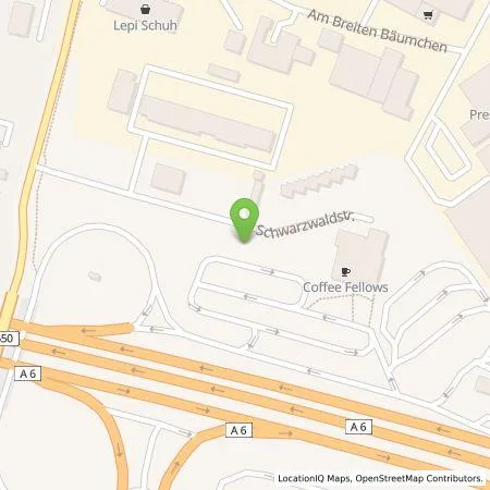 Standortübersicht der Tankstelle mblty GmbH in 74889 Sinsheim